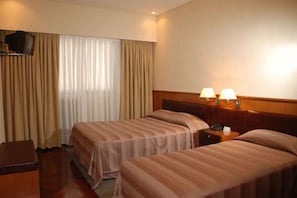 In-room safe, desk, blackout curtains, soundproofing
