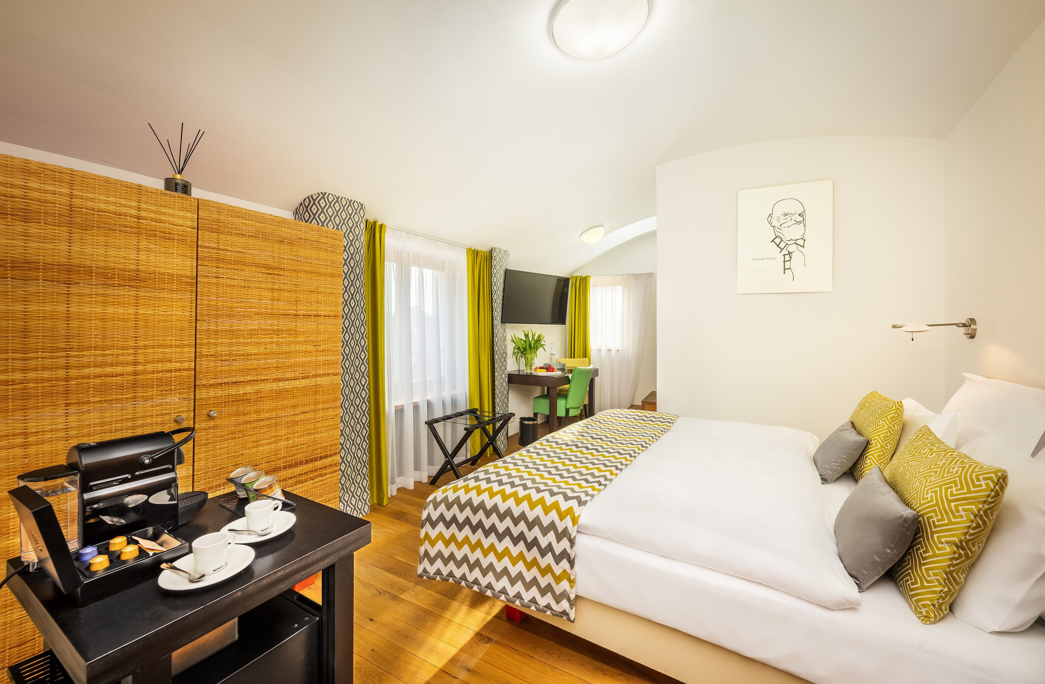 deluxe double room | 1 bedroom, select comfort beds, minibar, in-room safe