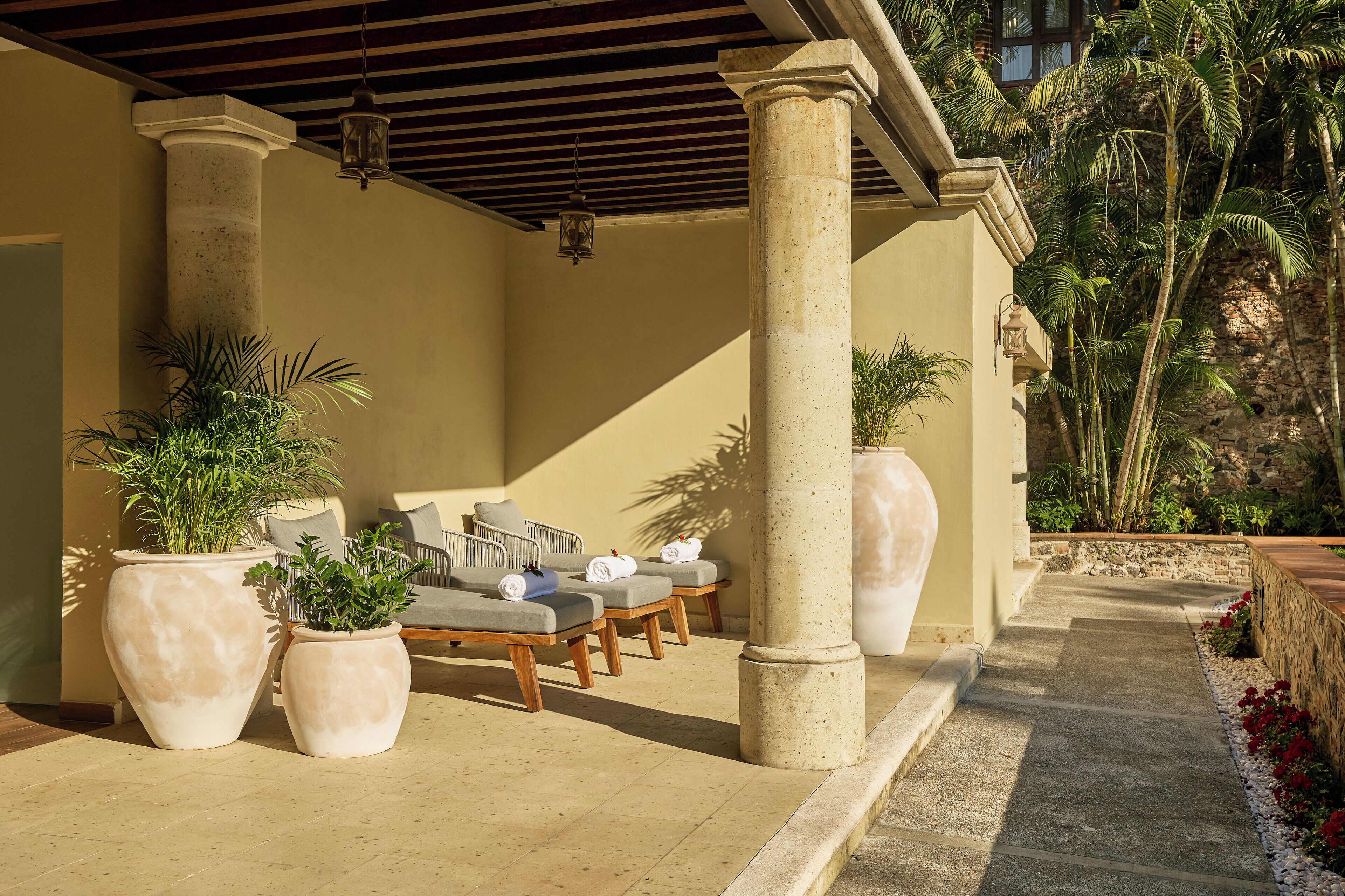 Salas de tratamiento para parejas, sauna y baño de vapor 