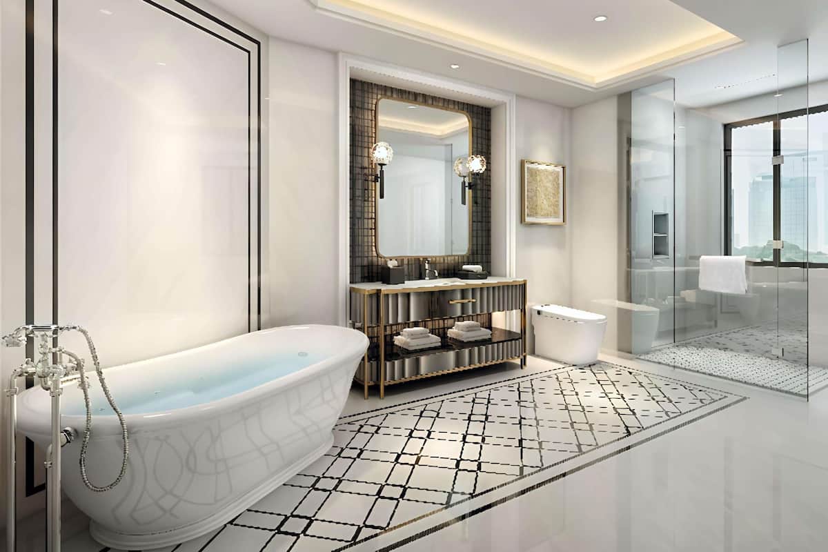 Ropa de cama de alta calidad, edredón y minibar