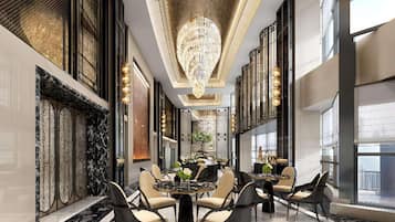 Ruang istirahat di lobi