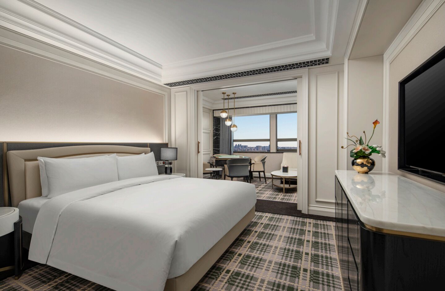 Chambre Deluxe, 1 très grand lit | Literie de qualité supérieure, couette en duvet d'oie