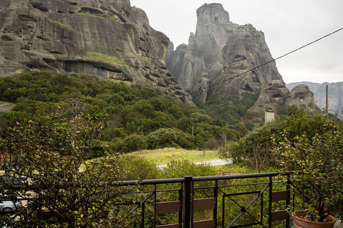 double or twin room (meteora view) | view from room
