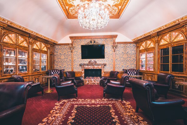 Sala de estar en el lobby