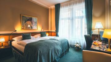 Memory-foam beds, minibar, in-room safe, individually decorated
