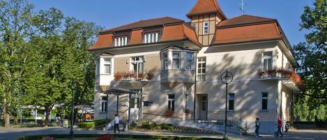 Fassade der Unterkunft