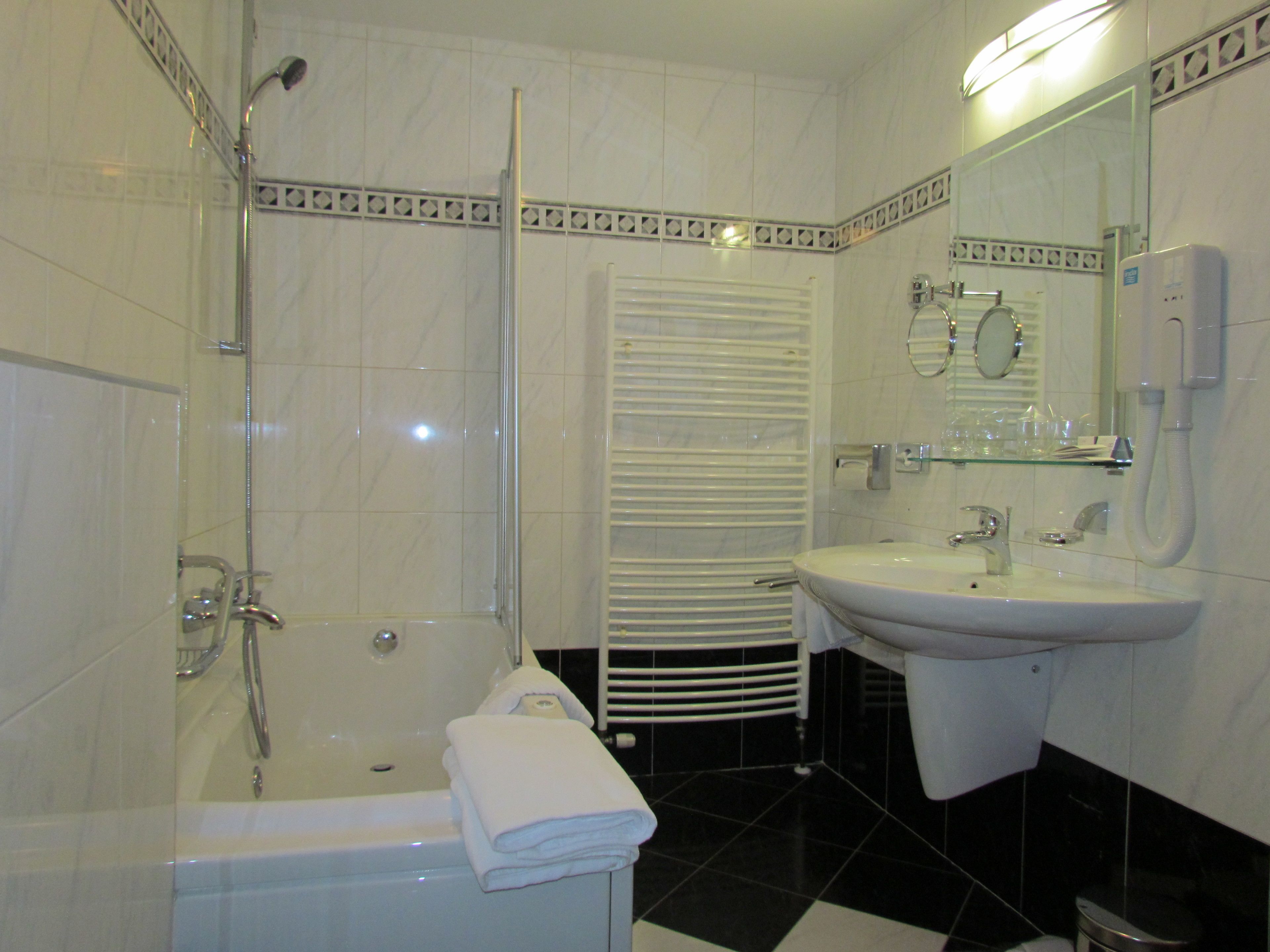 free toiletries, bathrobes, slippers, bidet