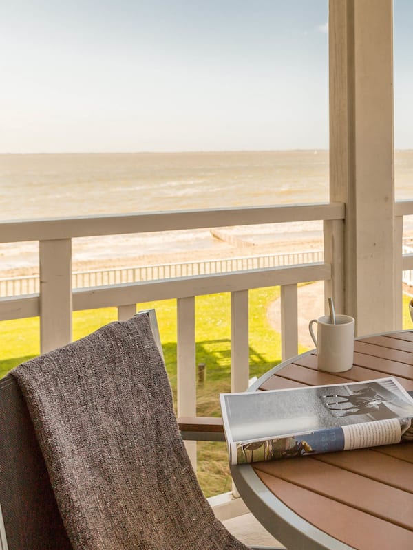 Estudio estándar, vista al mar | Vista del balcón