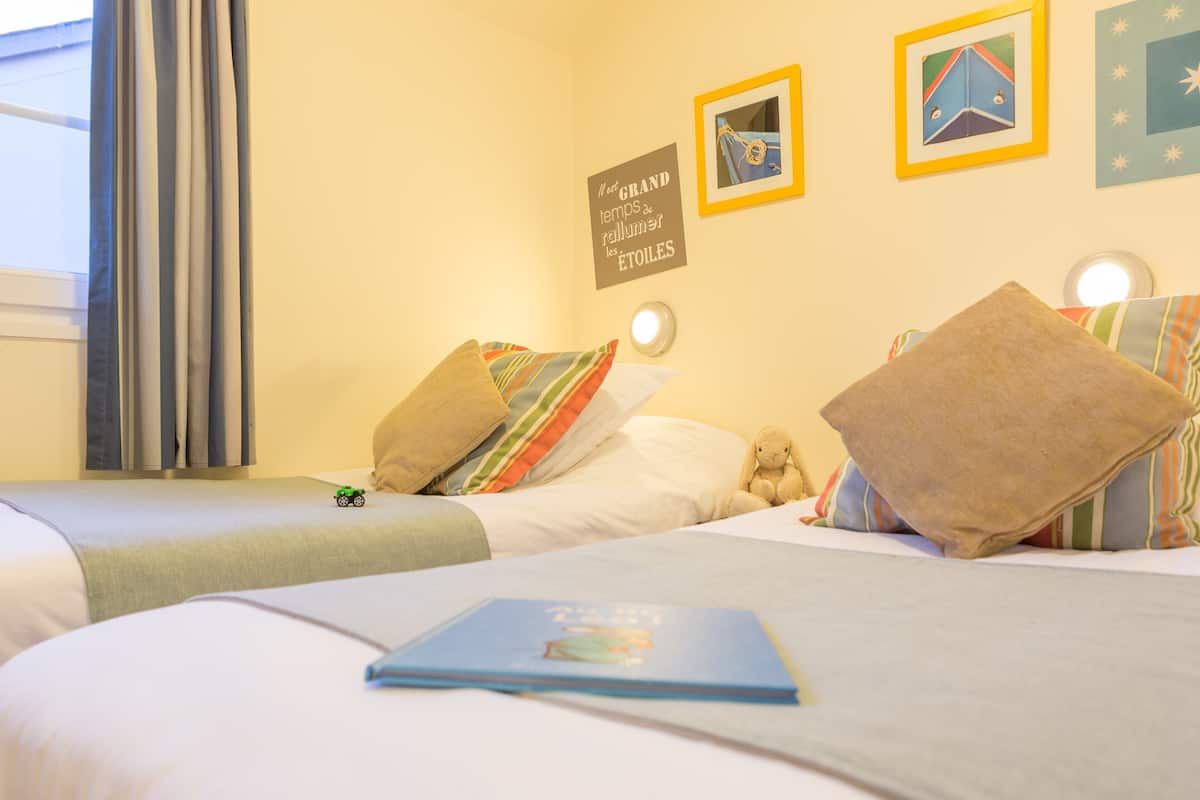 Maison 6 personnes - 2 chambres - Duplex - Vue mer | 3 bedrooms, in-room safe, soundproofing, free cribs/infant beds