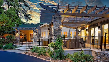 Entrada de la propiedad