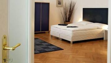 Desk, iron/ironing board, free WiFi, bed sheets