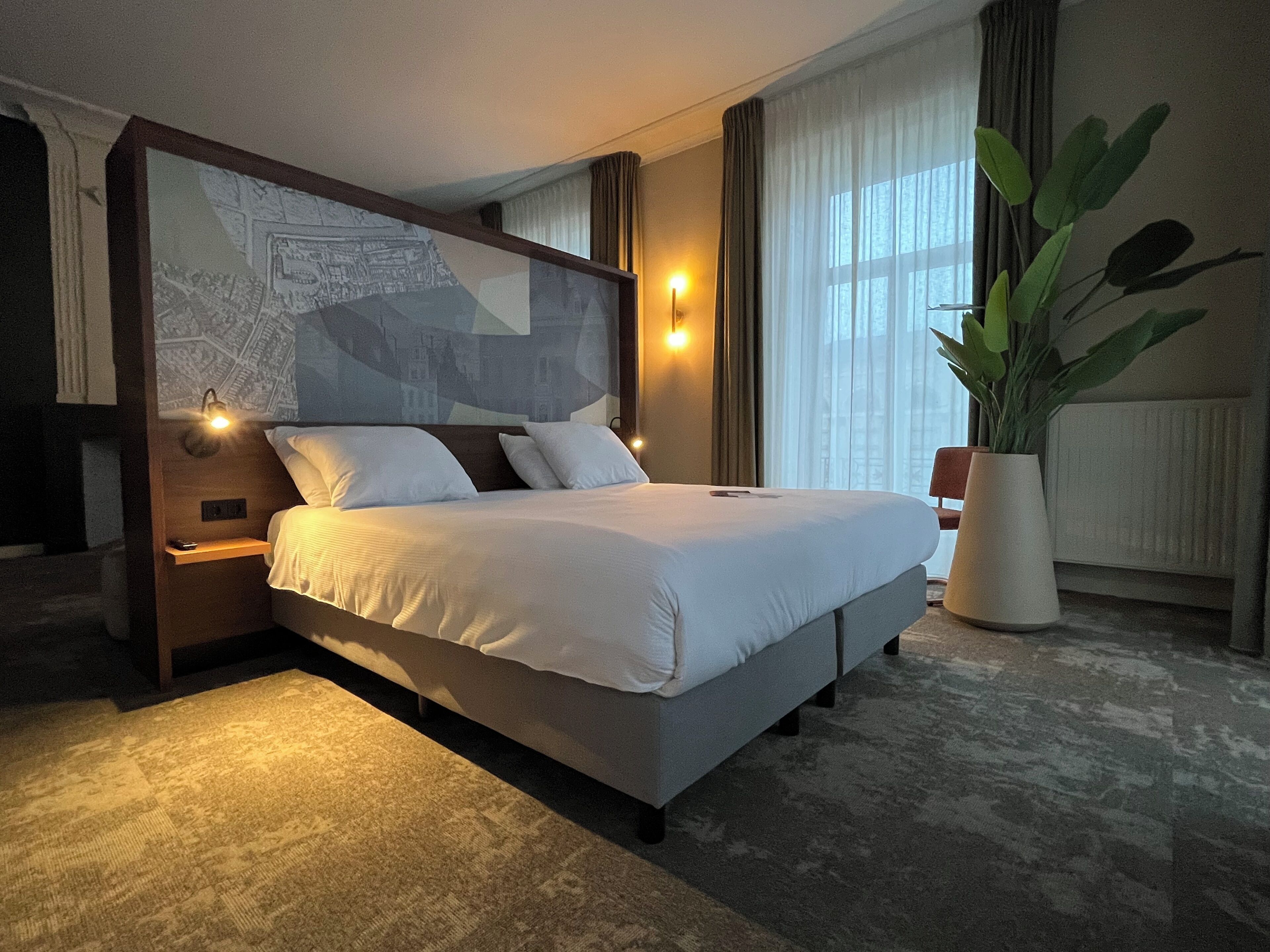 Suite, sauna | Een bureau, een strijkplank/strijkijzer, gratis wifi, beddengoed