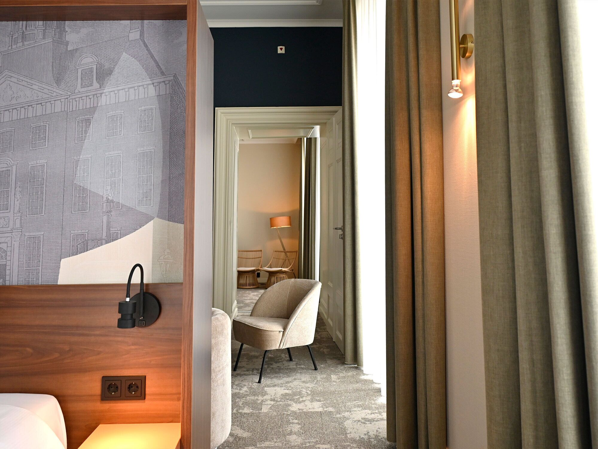 Suite, sauna | Een bureau, een strijkplank/strijkijzer, gratis wifi, beddengoed