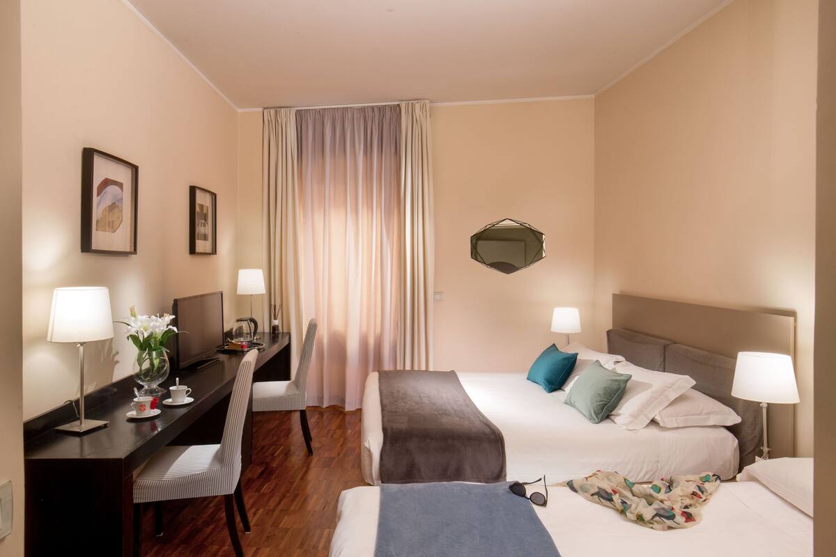 Triple Room | Hypo-allergenic bedding available, minibar (some free items)