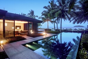 Sea Front Pool Villa, 2 Bedroom Villa, Bedroom 1: 1 King, Bedroom 2: 1 King, Ocean View | View from room