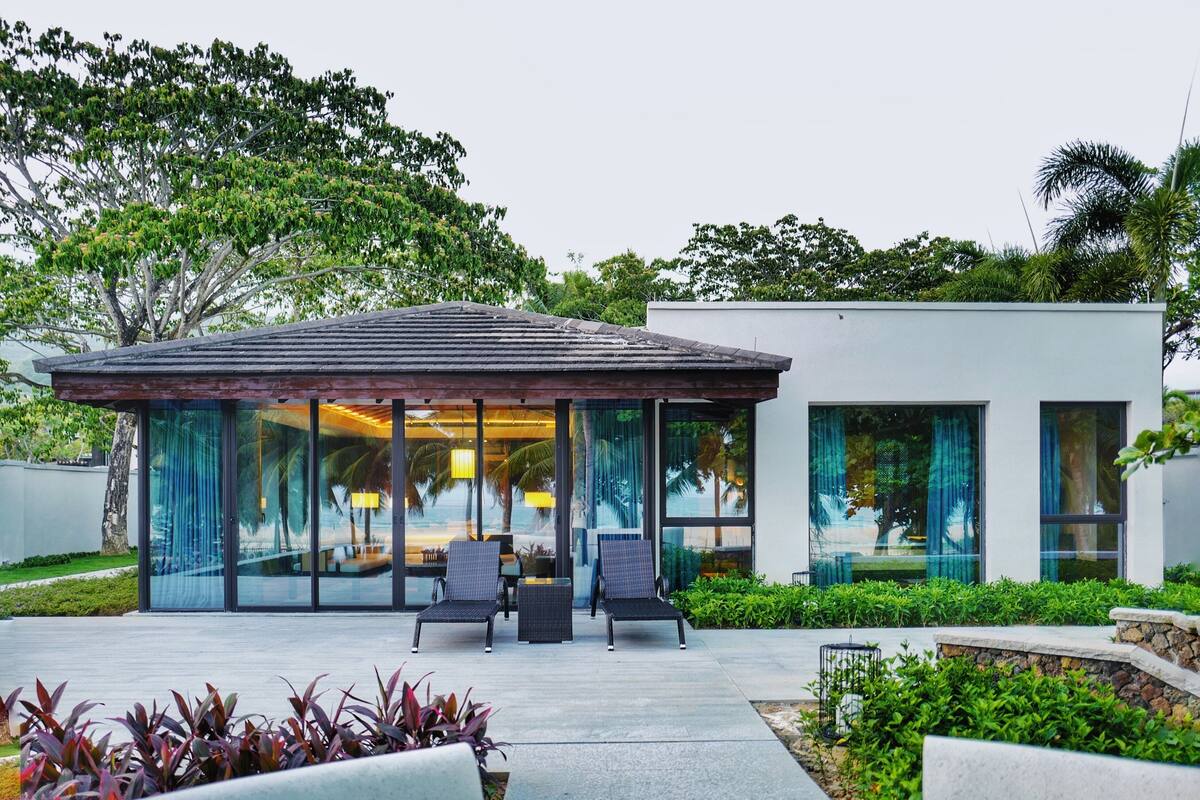 sea front pool villa, 2 bedroom villa, bedroom 1: 1 king, bedroom 2: 1 king, ocean view | 1 bedroom, select comfort beds, minibar, in-room safe