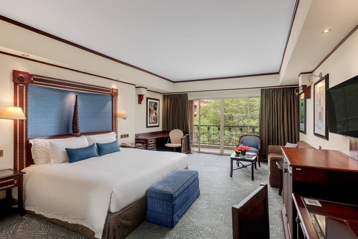 Superior Double Room, Garden View | Egyptian cotton sheets, premium bedding, down comforters, pillowtop beds