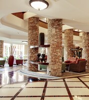 Sala de estar en el lobby