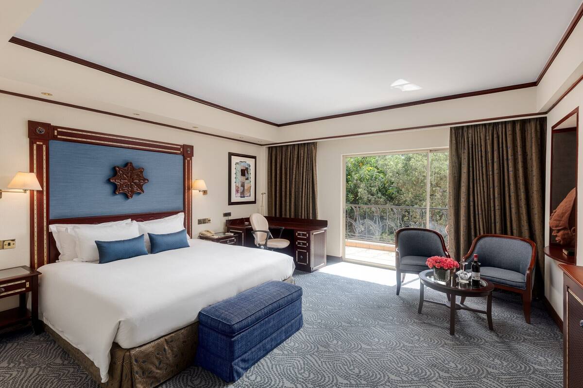 Deluxe Double Room, Garden View | Egyptian cotton sheets, premium bedding, down comforters, pillowtop beds