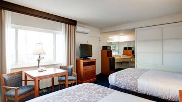 Deluxe Double Room, 2 Queen Beds | Premium bedding, blackout drapes, soundproofing, iron/ironing board