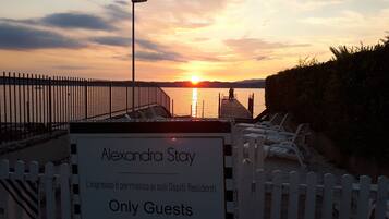 Privatstrand, Liegestühle