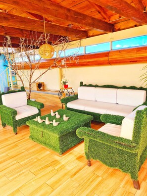 Flat-screen TV - Hotel Barrio Antiguo (San Cristóbal de las Casas)