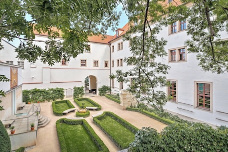 Property grounds. Augustine Hotel, Prague