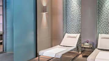 Couples treatment room(s), sauna, body treatments, body wraps