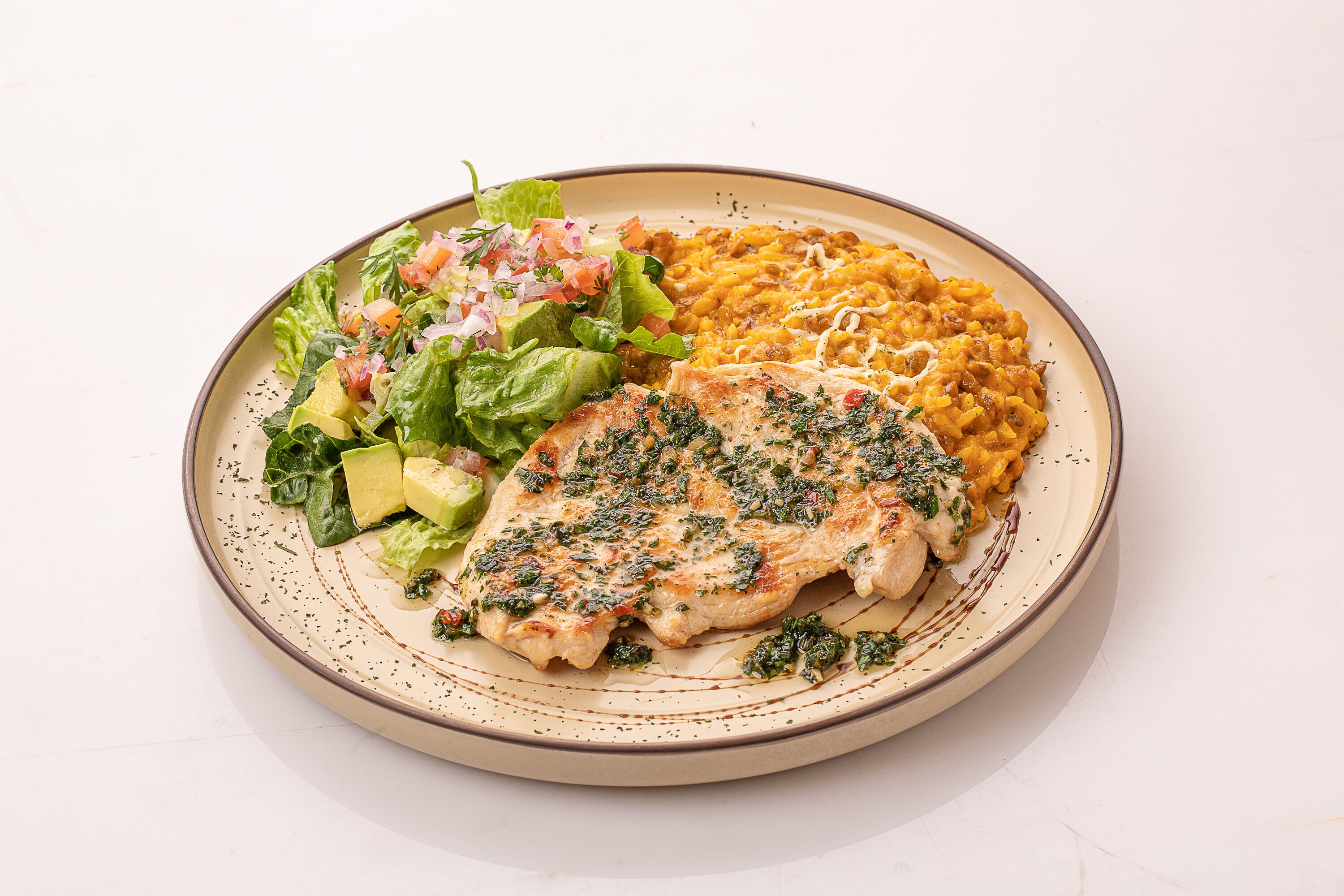 breakfast, lunch and dinner served