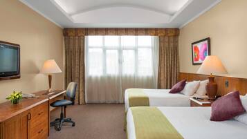 Room, 2 Double Beds | Premium bedding, down comforters, pillowtop beds, in-room safe