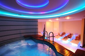 Sauna, hot tub, steam room, Turkish bath, massage/treatment rooms - Goldcity Hotel (Alanya)