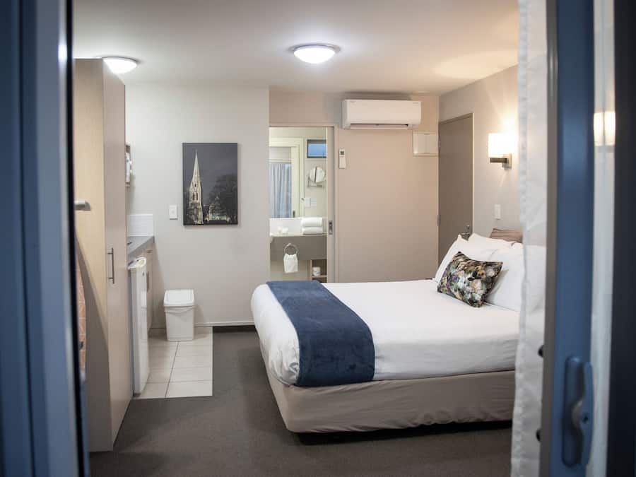 Desk, blackout curtains, iron/ironing board, free WiFi