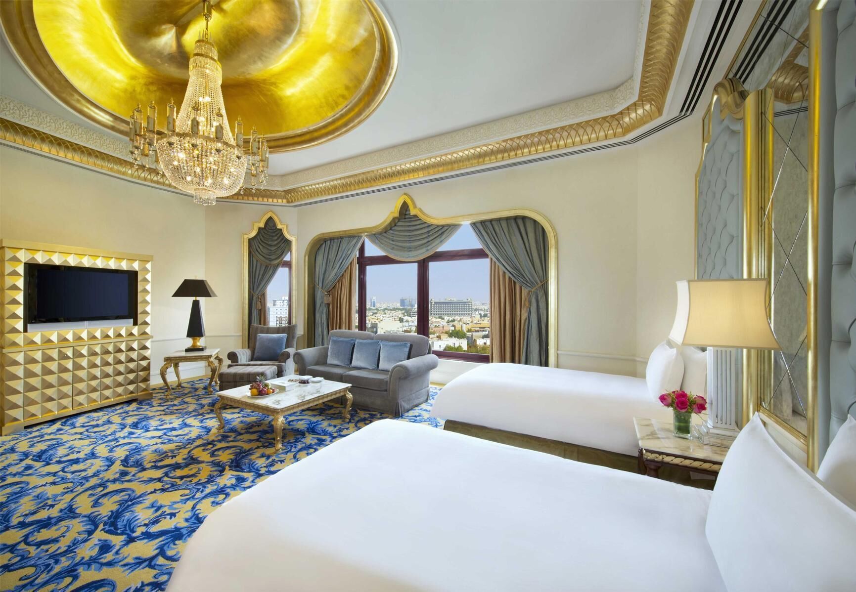 Premium bedding, minibar, in-room safe, laptop workspace