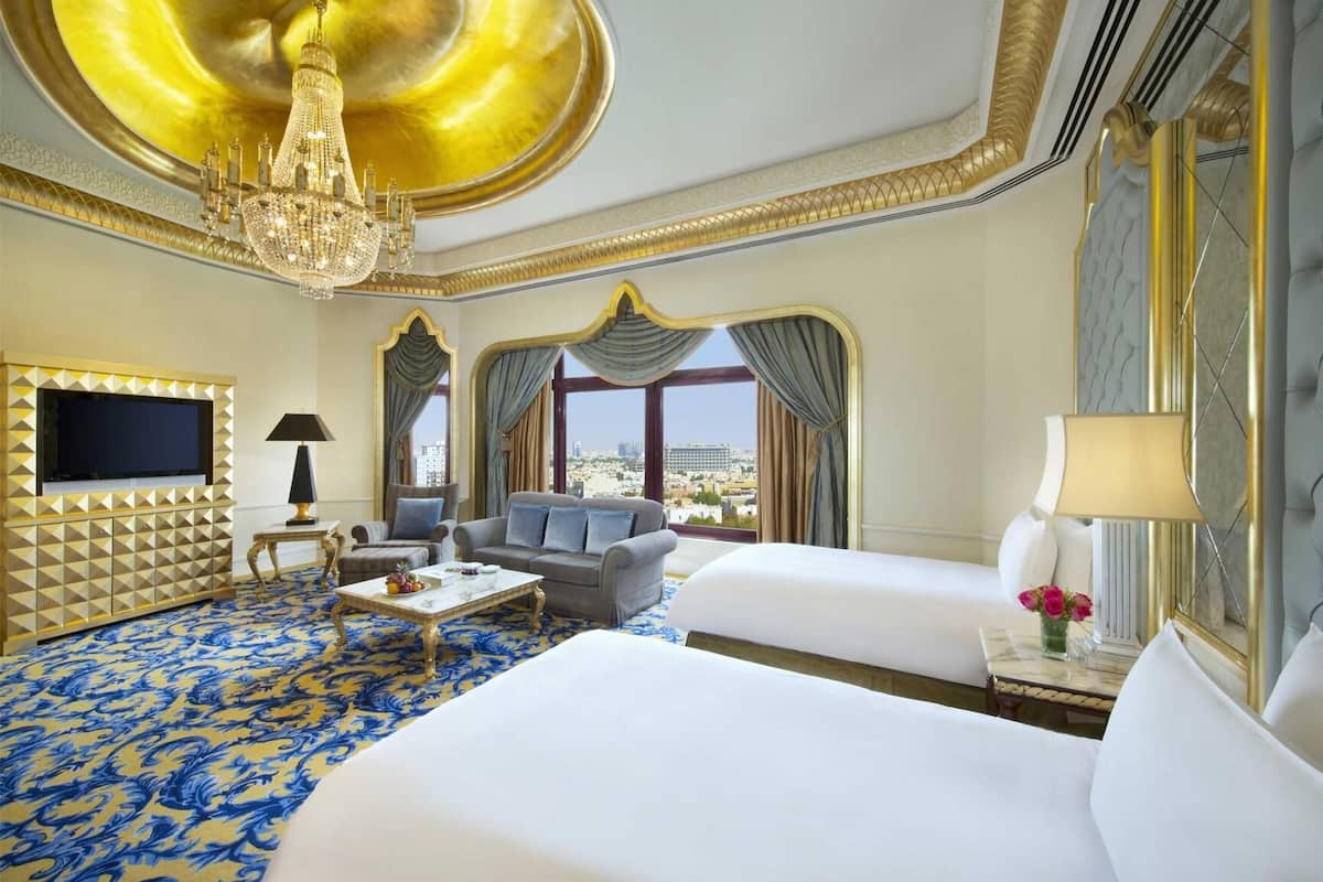 Premium bedding, minibar, in-room safe, laptop workspace
