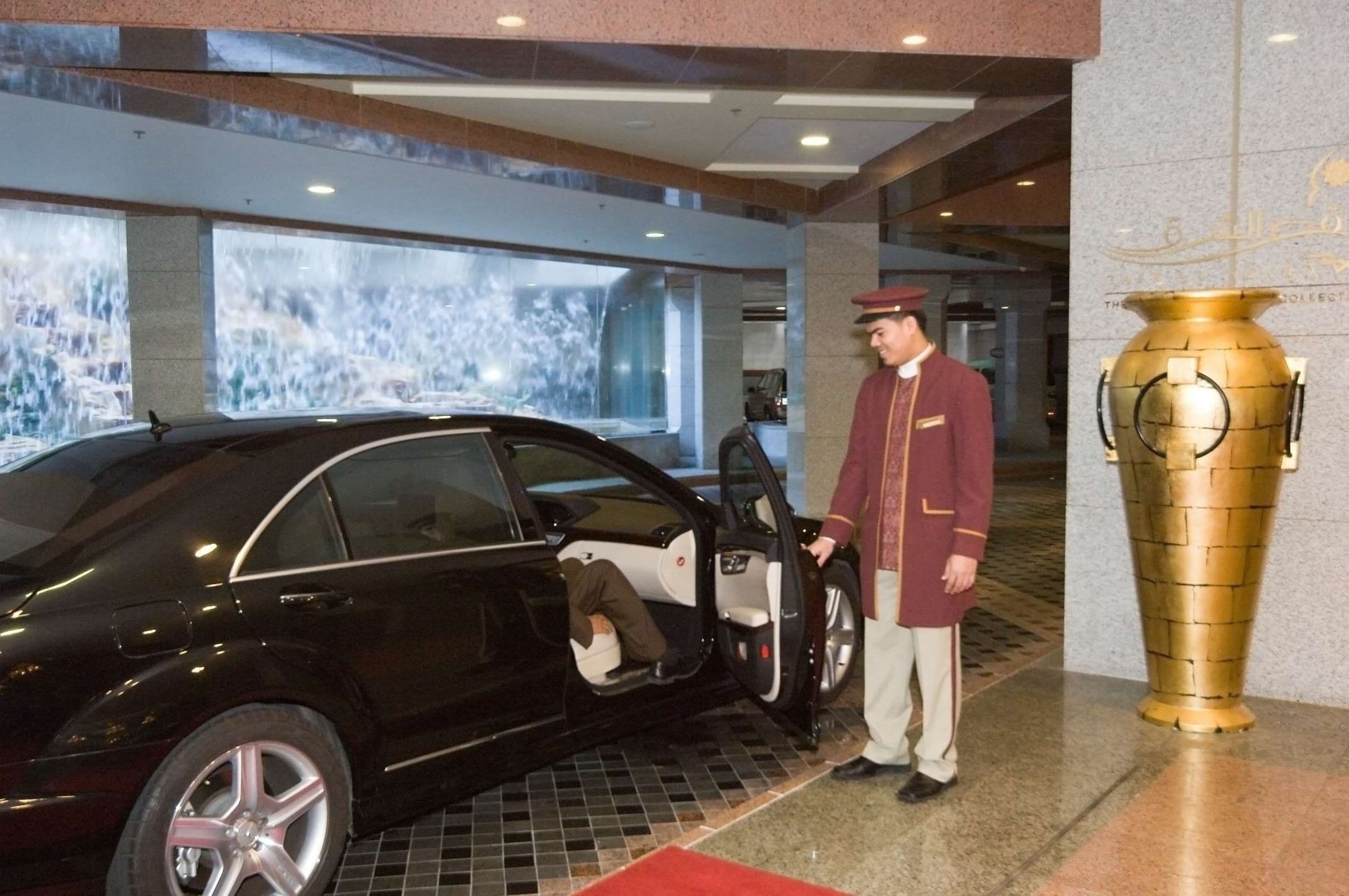 free self-parking, free valet parking