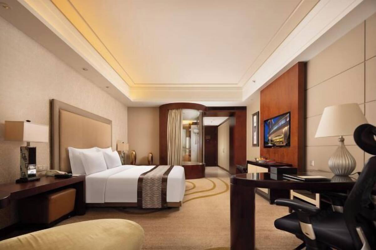 Premium bedding, down duvets, memory-foam beds, minibar