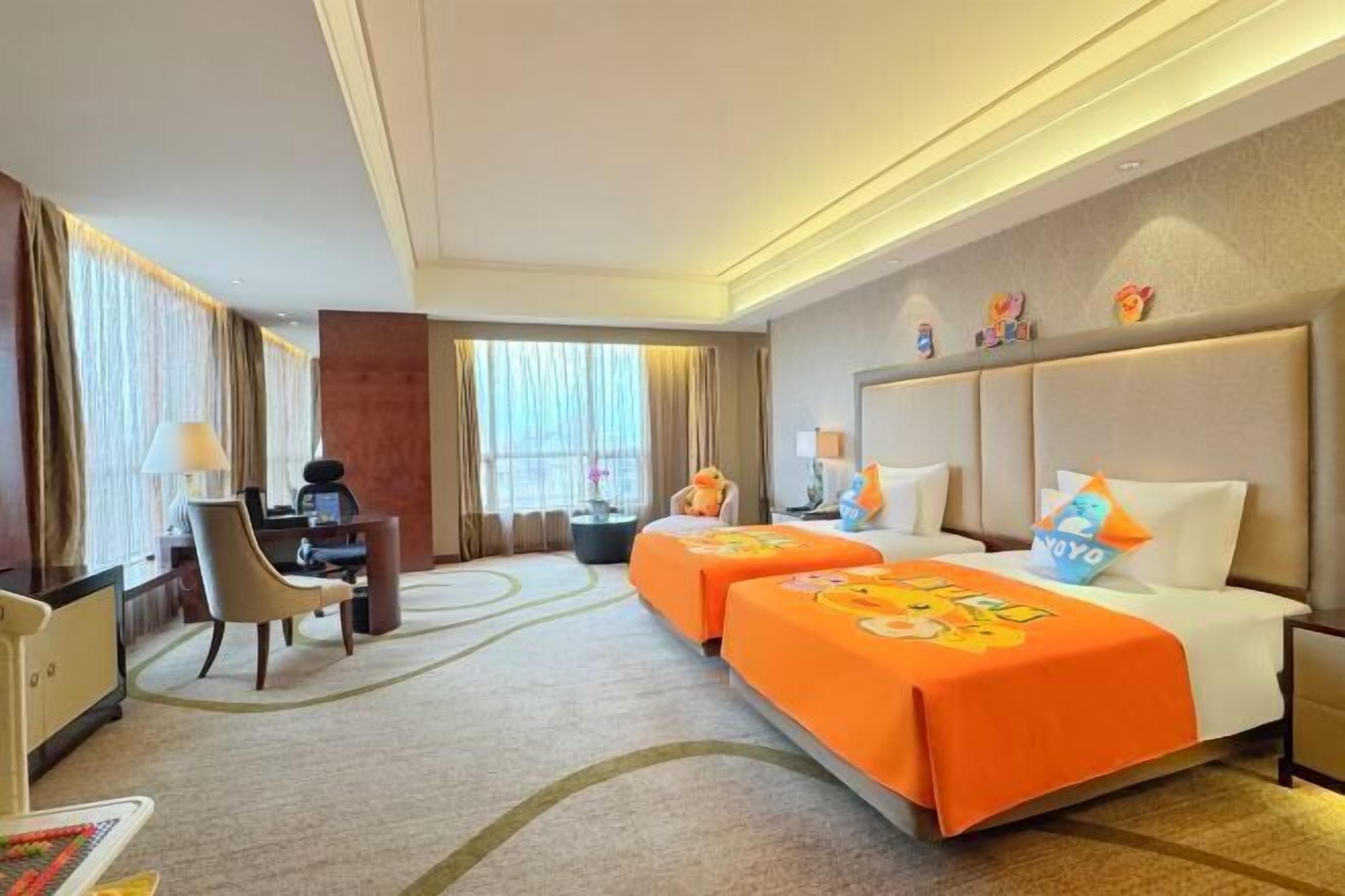 Premium bedding, down duvets, memory-foam beds, minibar