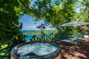 Suite, 1 Katil Raja (King), Ocean View | Tab mandi berpancutan