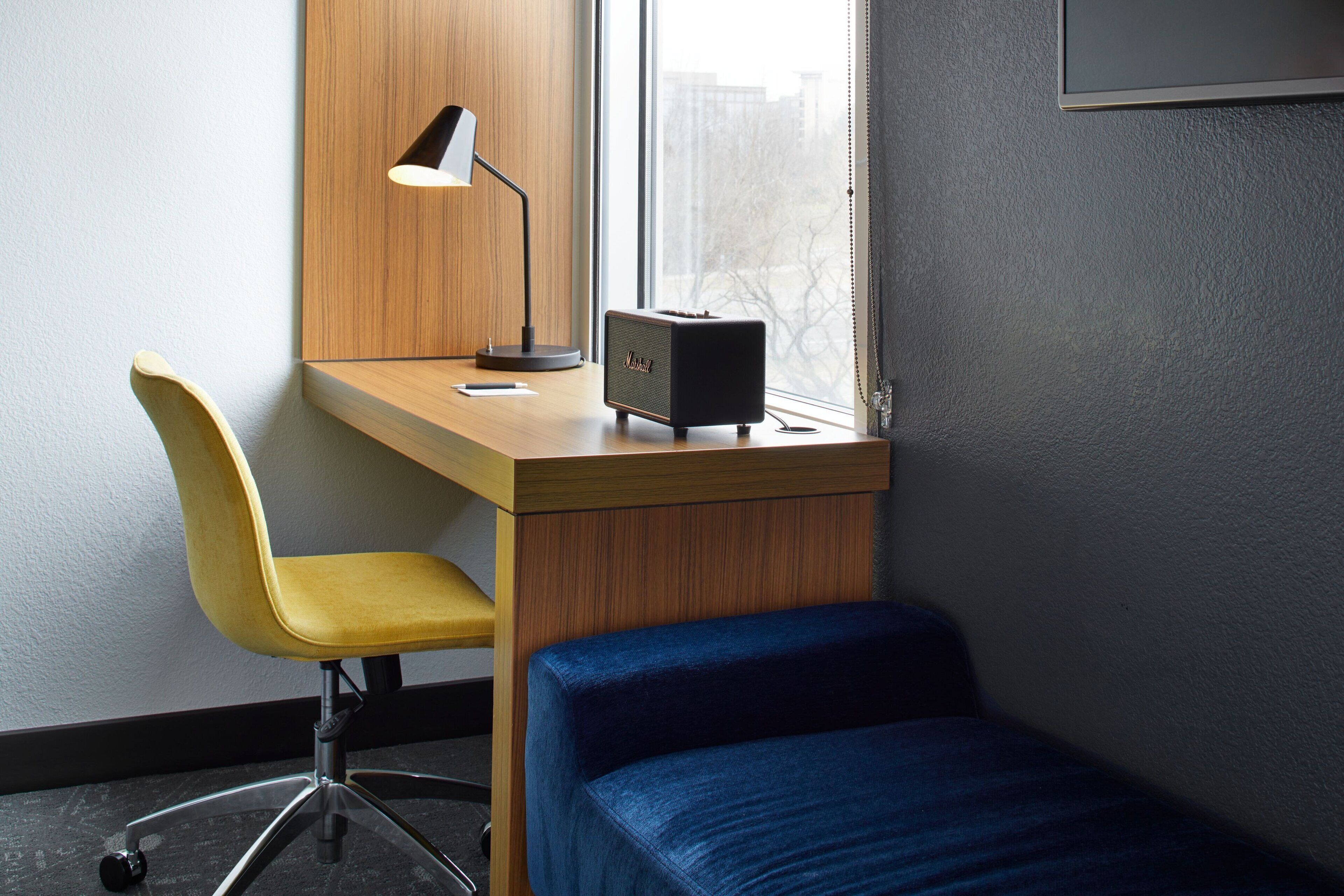 in-room safe, desk, laptop workspace, blackout curtains