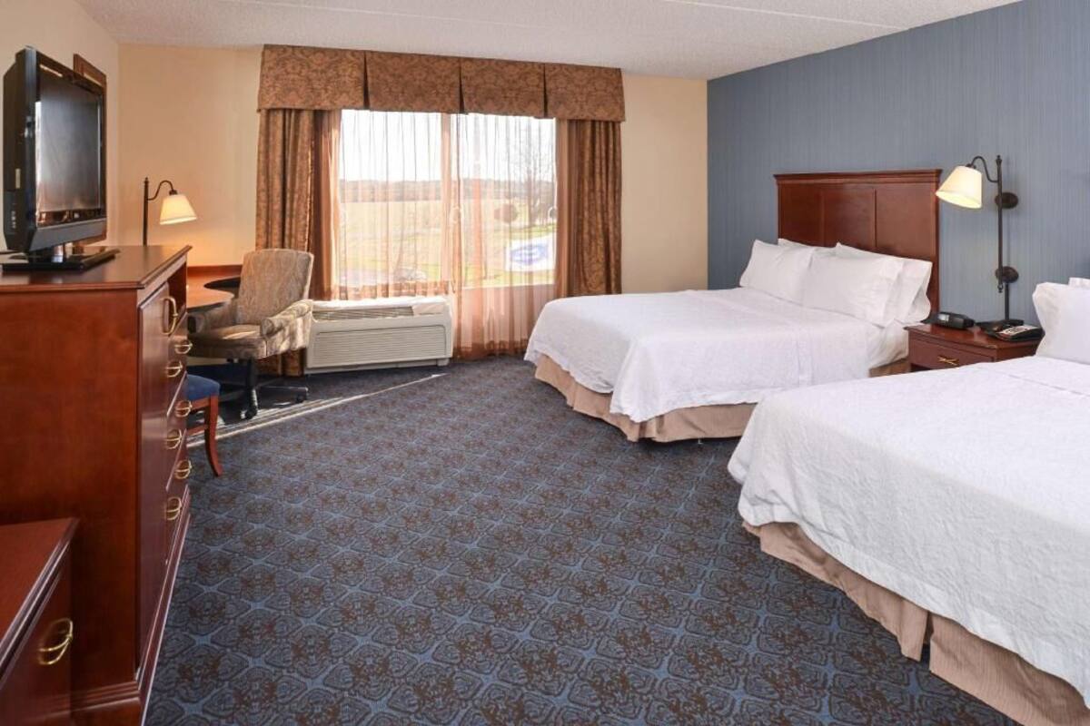 In-room safe, desk, blackout drapes, iron/ironing board