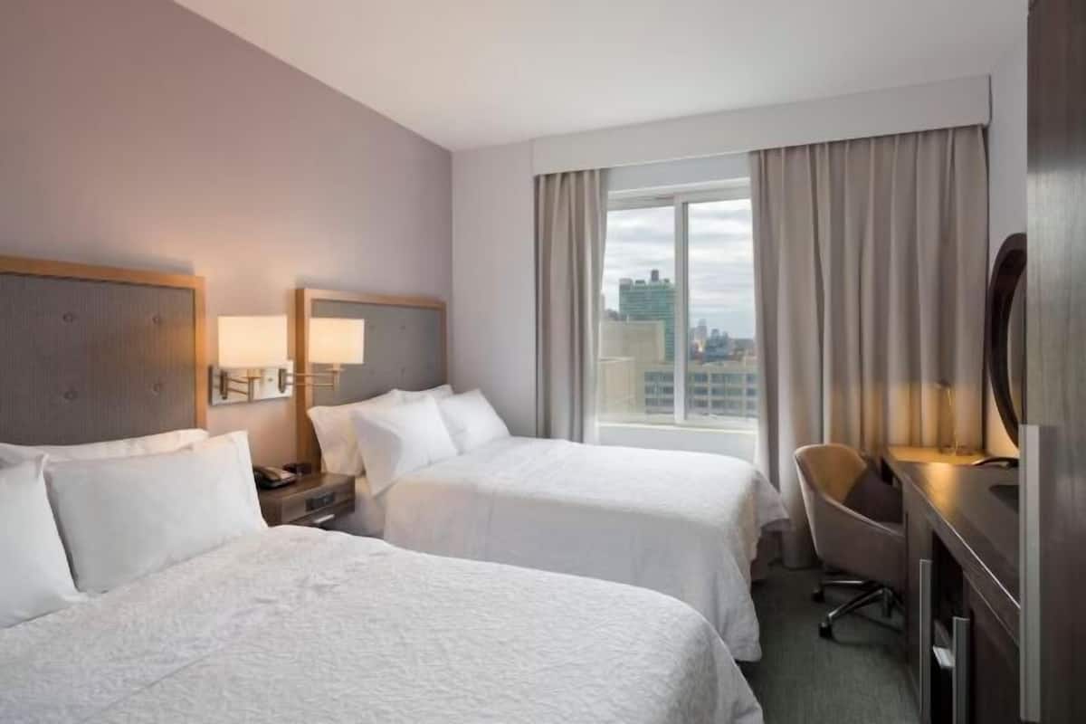 In-room safe, desk, blackout curtains, iron/ironing board