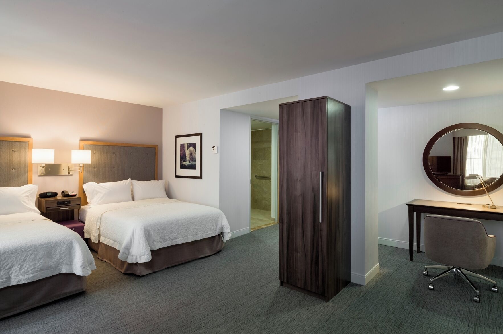 In-room safe, desk, blackout drapes, iron/ironing board