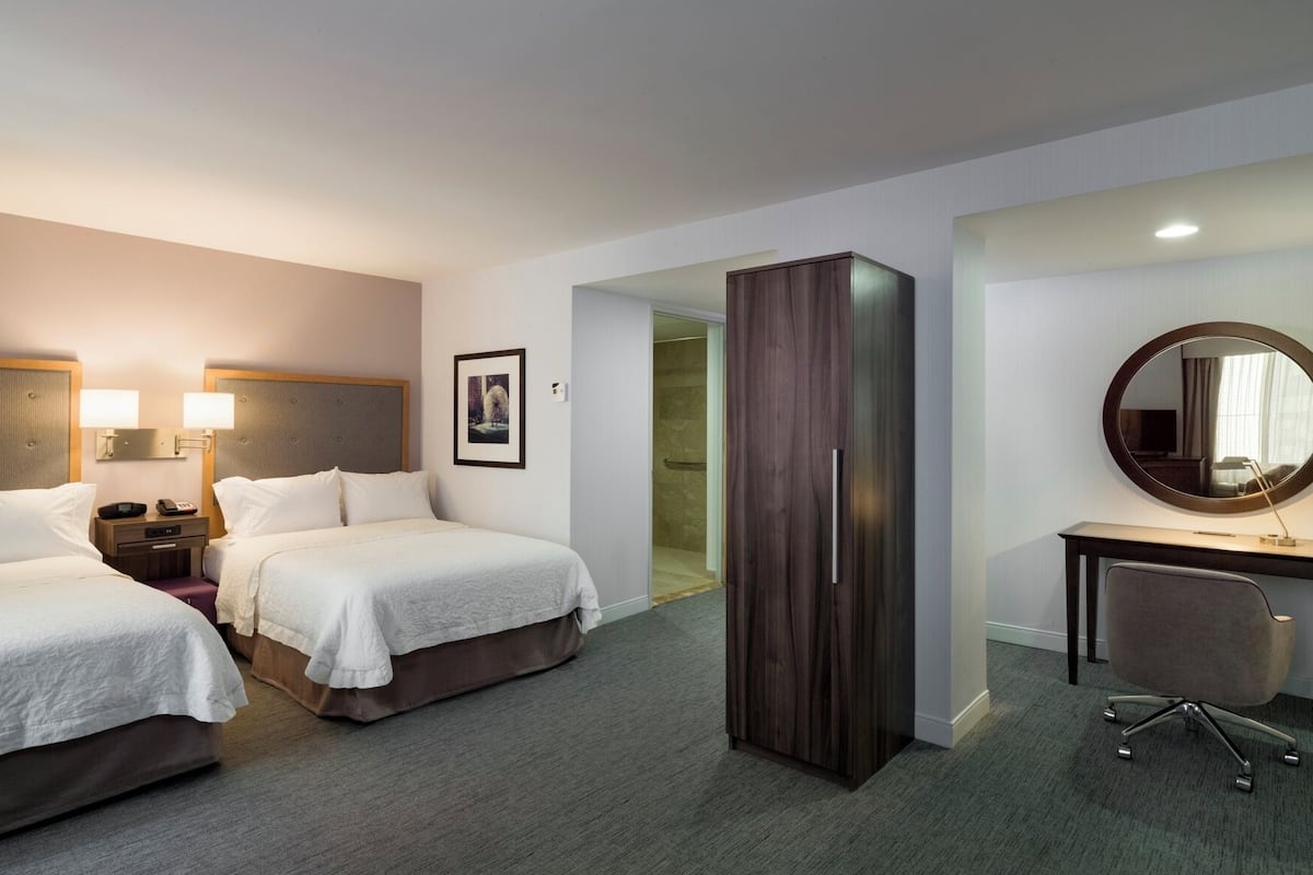 In-room safe, desk, blackout drapes, iron/ironing board