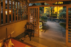 Interior entrance