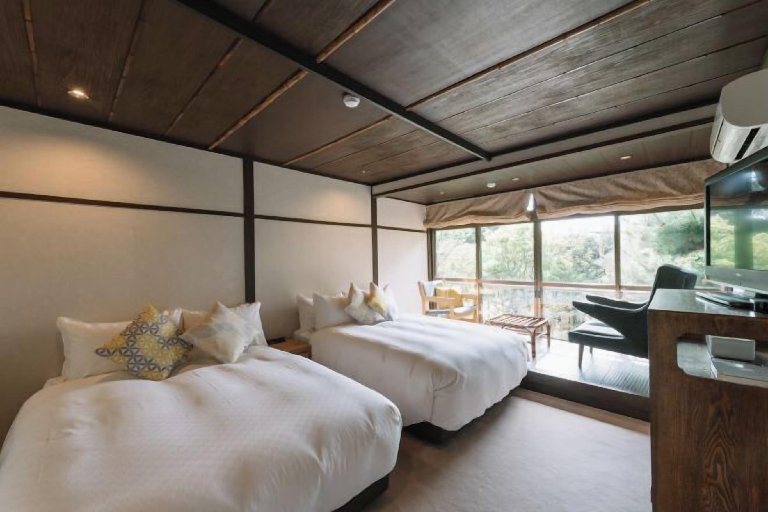 Premium bedding, down duvets, pillow-top beds, in-room safe