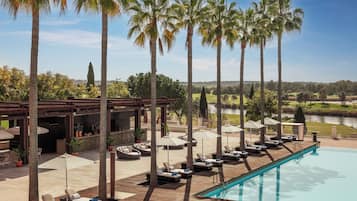 Indoor pool, 2 outdoor pools, free cabanas, pool umbrellas