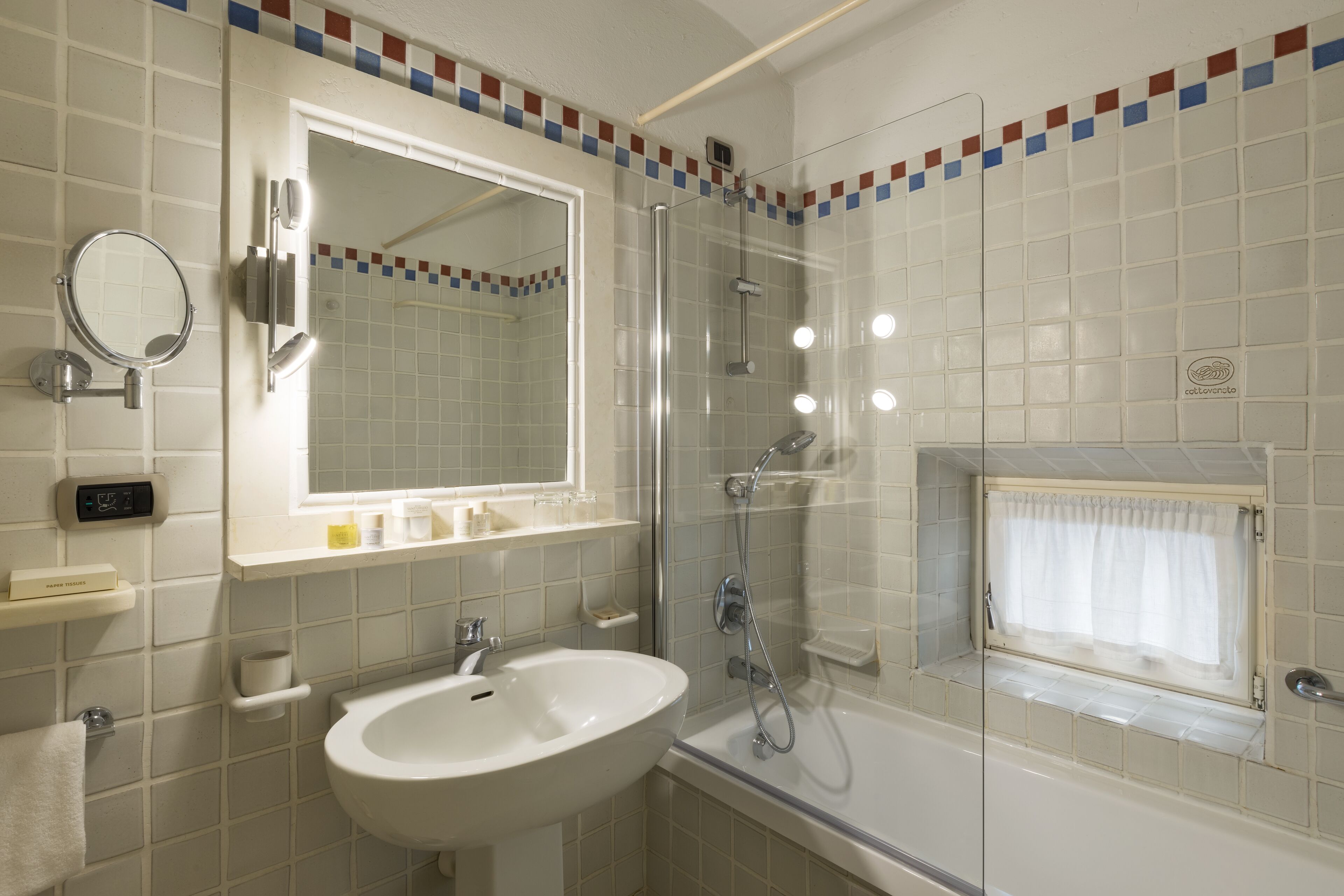 classic double or twin room | bathroom | free toiletries, hair dryer, slippers, bidet