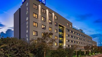 Vue depuis lâhĂ©bergement