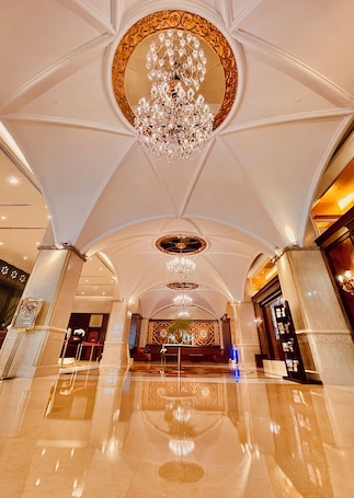 Reception. Casa Real Hotel, Macau