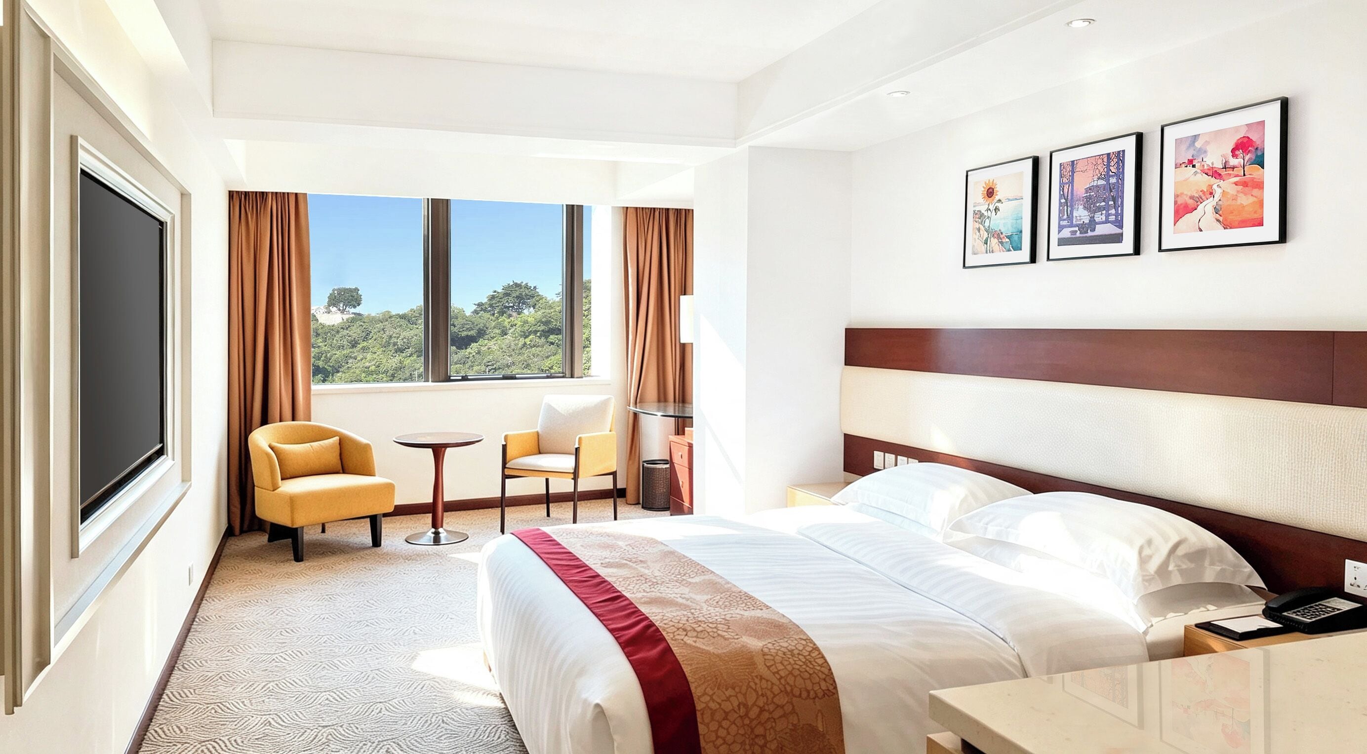 Premier deluxe room,1 double bed